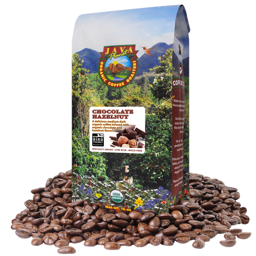 Chocolate Hazelnut coffee bag
