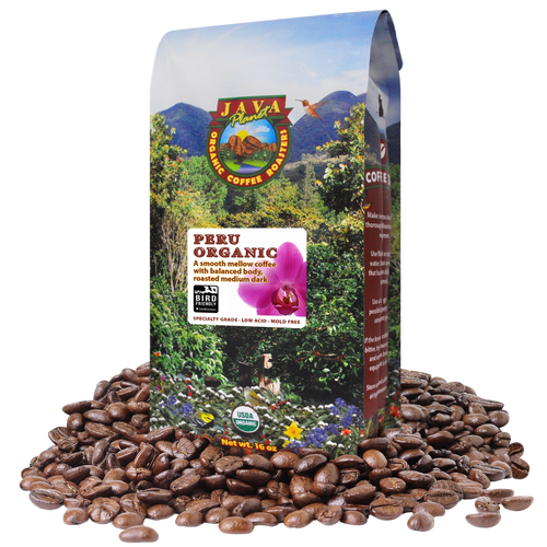 Peru Organic coffee bag