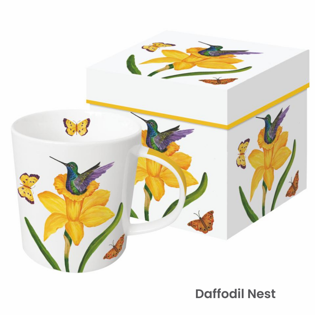Ceramic Mug in Gift Box – 13.5 oz. Art-Inspired Coffee & Tea Mug