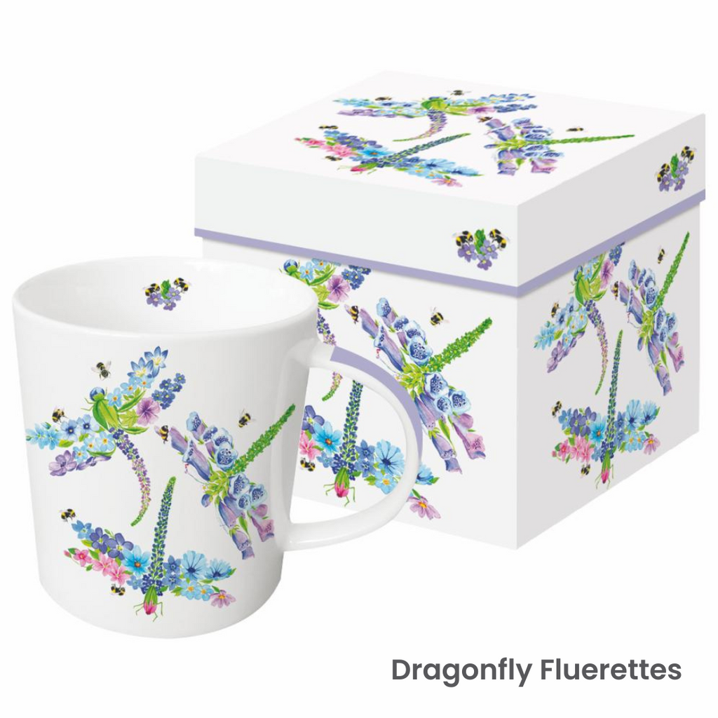 Ceramic Mug in Gift Box – 13.5 oz. Art-Inspired Coffee & Tea Mug
