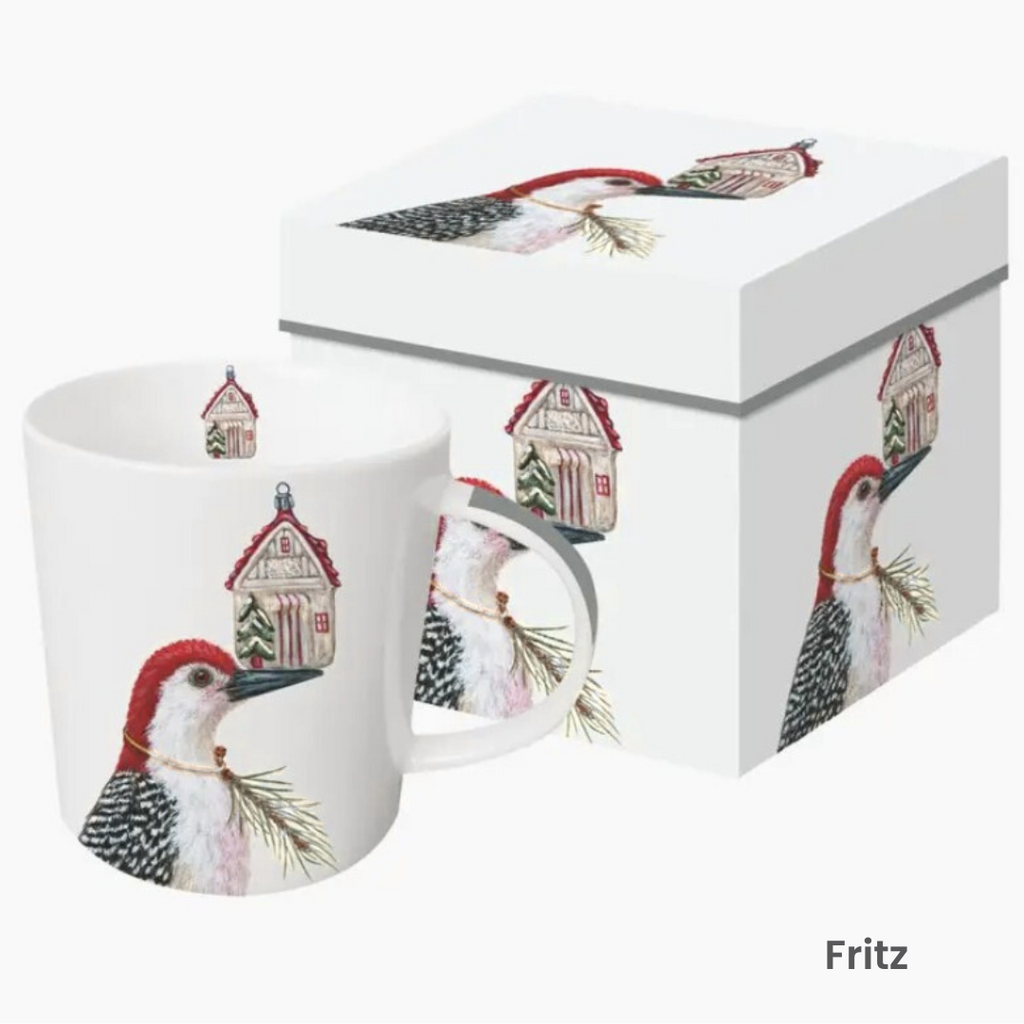 Ceramic Mug in Gift Box – 13.5 oz. Art-Inspired Coffee & Tea Mug