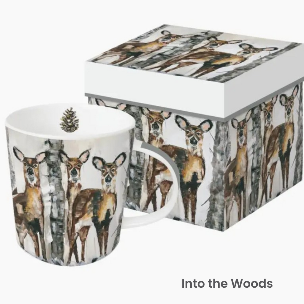 Ceramic Mug in Gift Box – 13.5 oz. Art-Inspired Coffee & Tea Mug