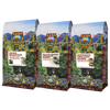 Three Java Planet coffee bags: Good Morning, Black Magic Organic Blend, and Espresso Organic Blend 16 oz bags.