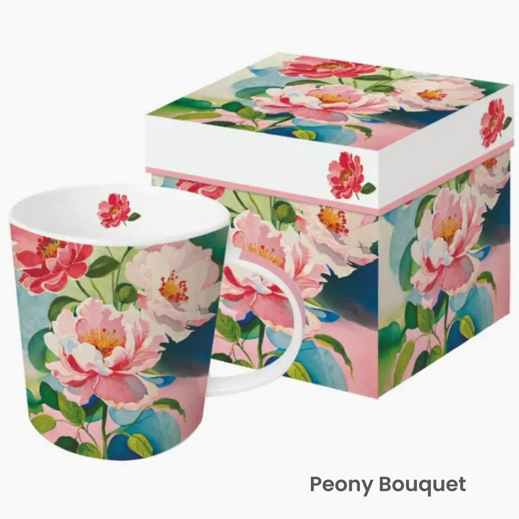 Ceramic Mug in Gift Box – 13.5 oz. Art-Inspired Coffee & Tea Mug