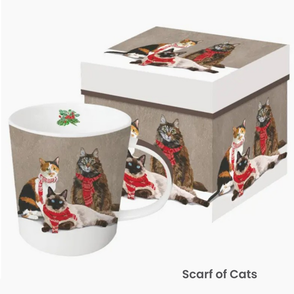 Ceramic Mug in Gift Box – 13.5 oz. Art-Inspired Coffee & Tea Mug