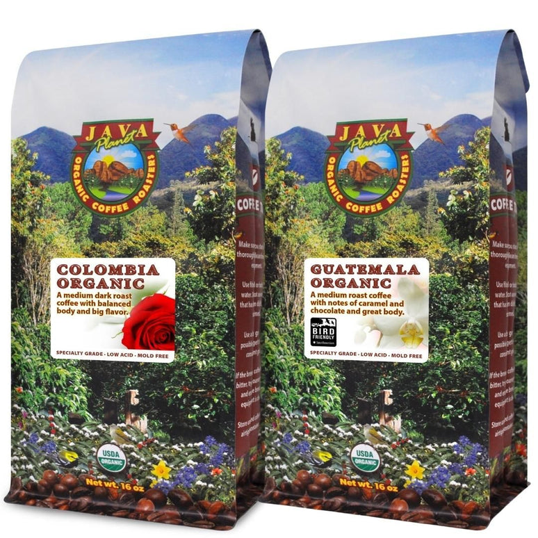 Organic Low Acid Ground Coffee - Light Roast, Medium Grind (1 Lb)