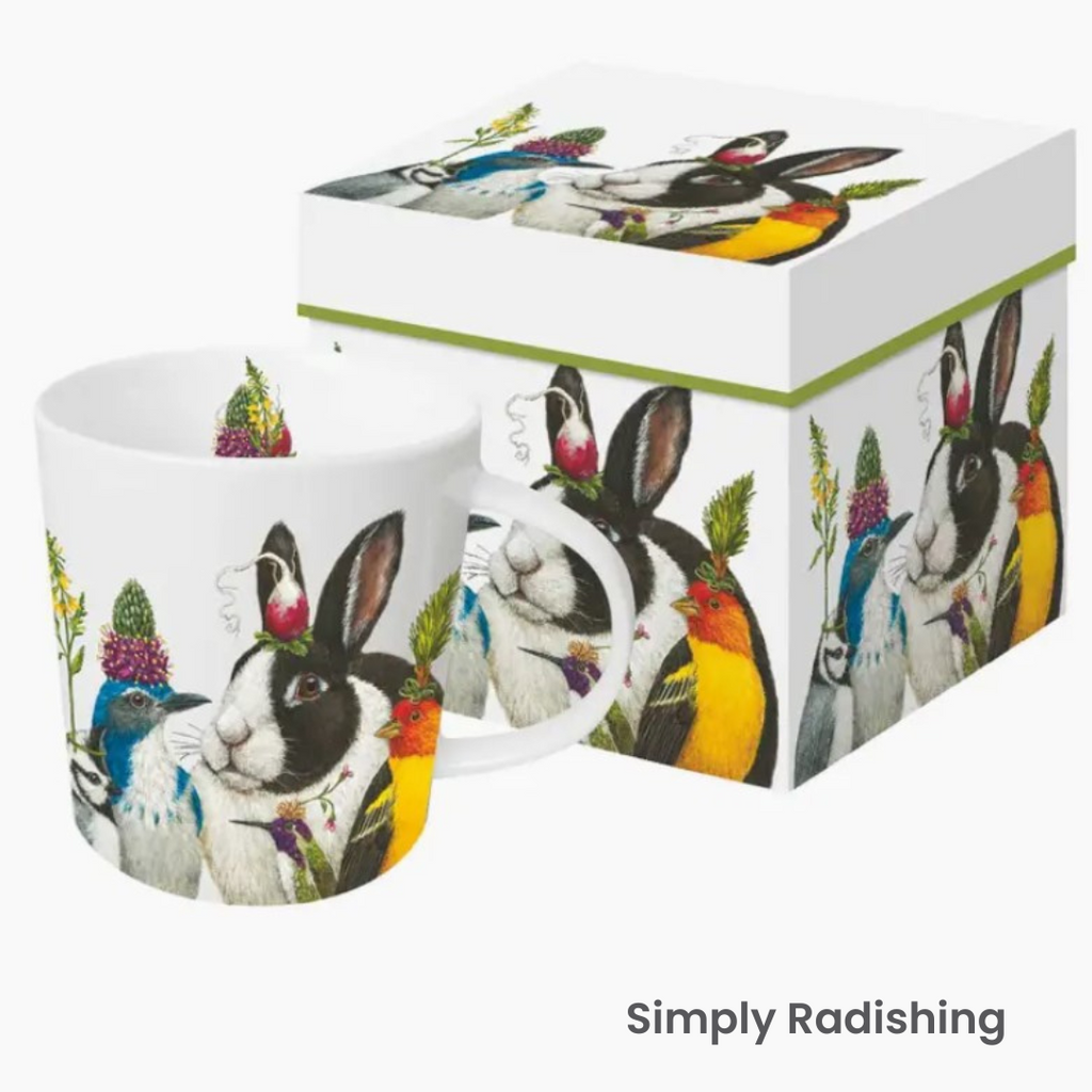 Ceramic Mug in Gift Box – 13.5 oz. Art-Inspired Coffee & Tea Mug