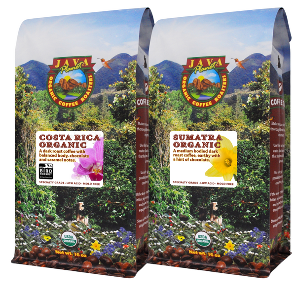 Dark Roast Coffee Set - Bold & Full-Bodied Organic Coffees