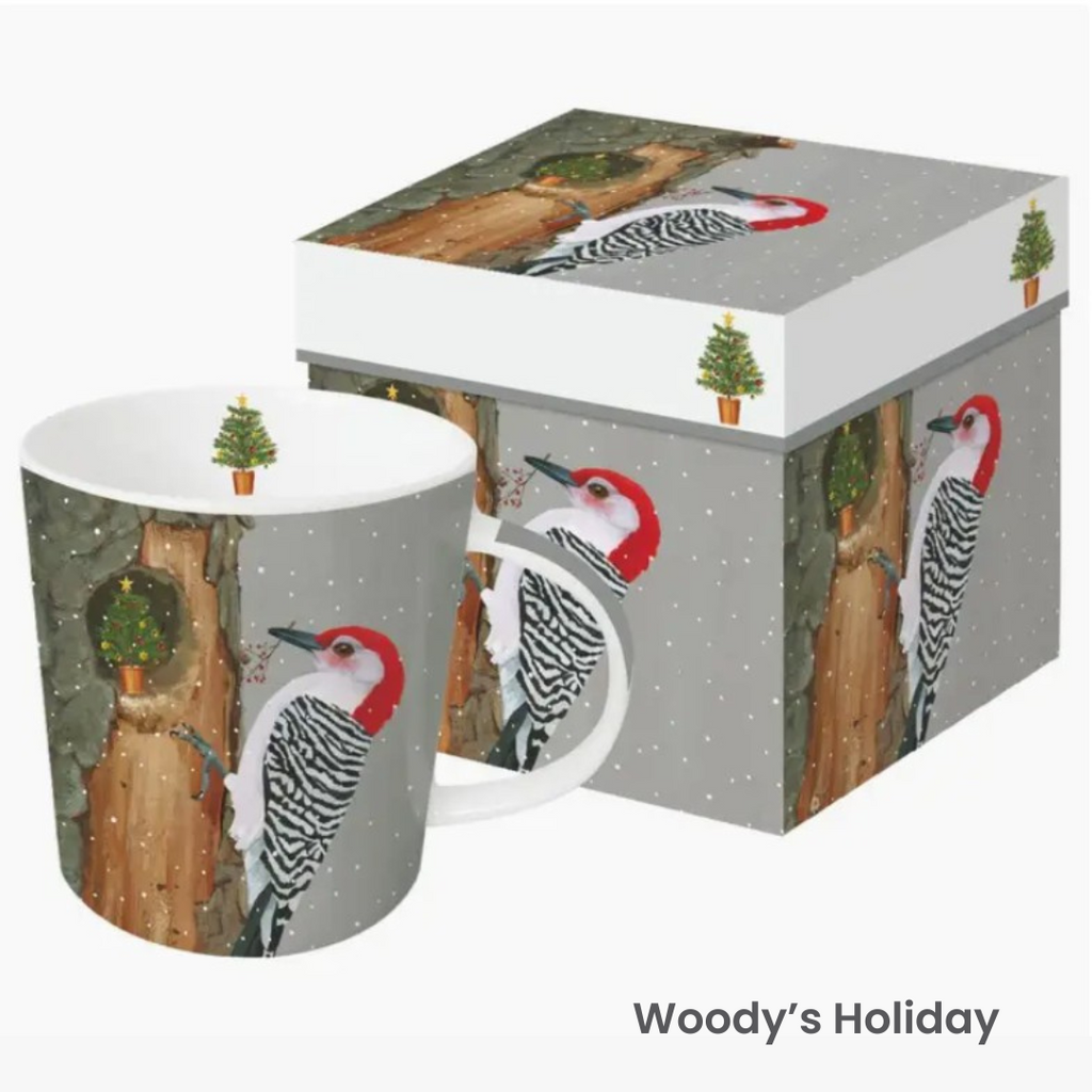 Ceramic Mug in Gift Box – 13.5 oz. Art-Inspired Coffee & Tea Mug