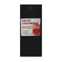 Decaf Colombia Roasters Special 16oz coffee bag on white background