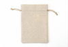 Linen gift wrap bag 