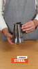 Moka Pot - 6 Shot Stainless Steel Stovetop Espresso Maker (Induction Ready)